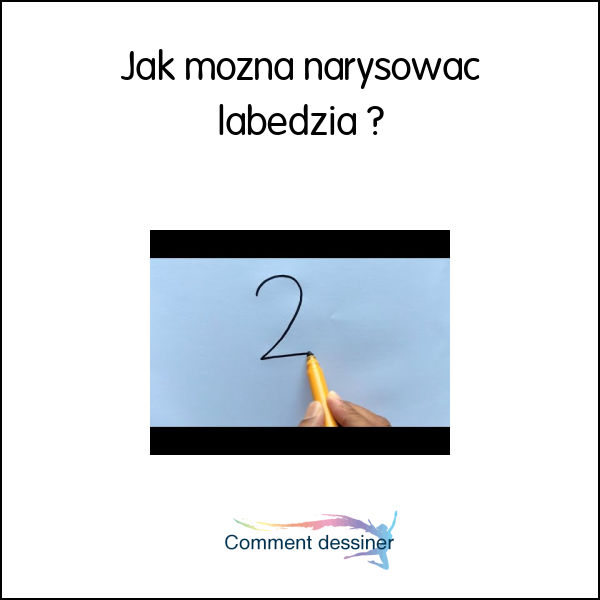 Jak można narysować łabędzia